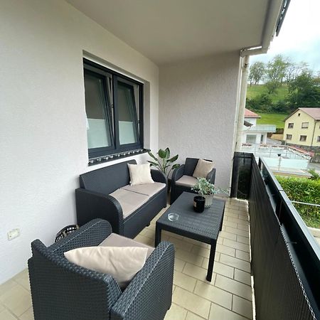 Ferienwohnung Am Felsenmeer Lautertal  ภายนอก รูปภาพ